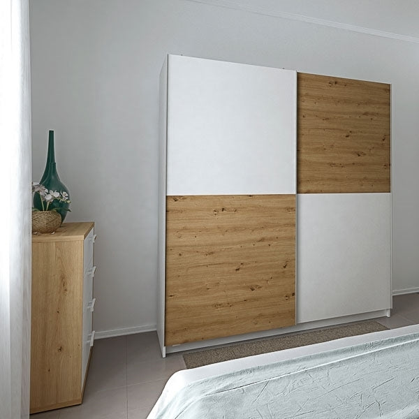 ARMARIO CORREDERA CUADRO 180cm