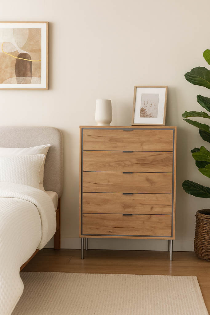 COMODA 5 CAJONES SFORZA